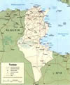 Carte Tunisie