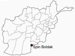 Carte Afghanistan vierge