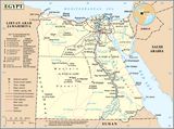 Carte Égypte