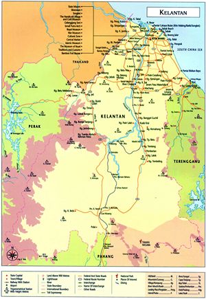 Grande carte Malaisie