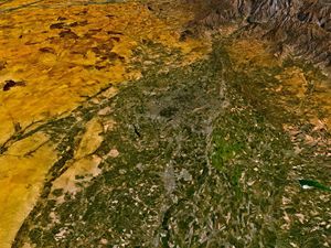 Carte satellite Ouzbékistan