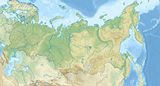 Carte topographique Russie