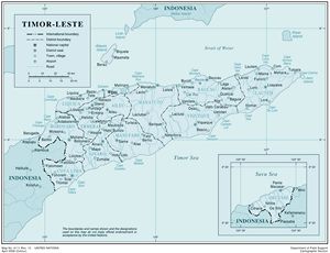 Carte Timor