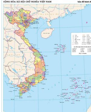 Carte Viêt Nam
